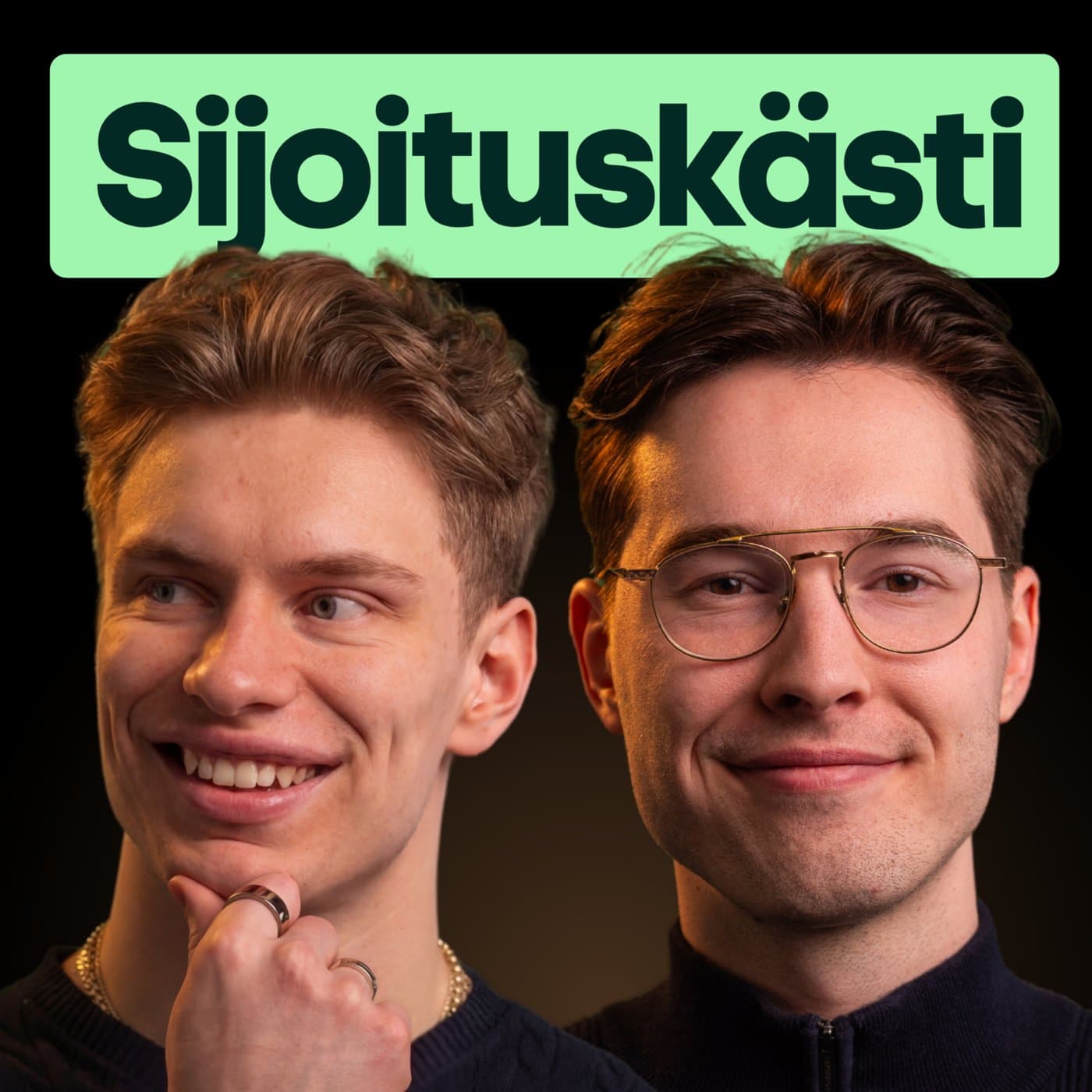 Sijoituskästin virallinen promokuva: Teemu Liila ja Kevin van Dessel
