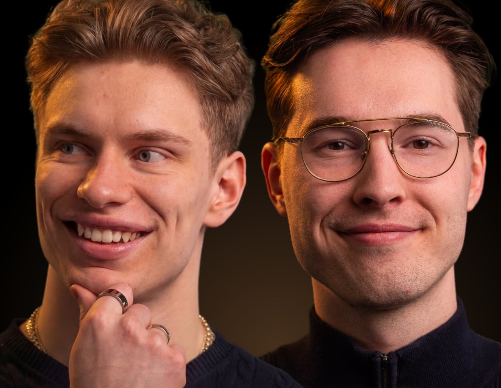 Sijoituskästin juontajat Teemu Liila ja Kevin van Dessel